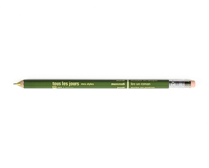Mark's Tous les Jours Mechanical Pencil in Olive Green