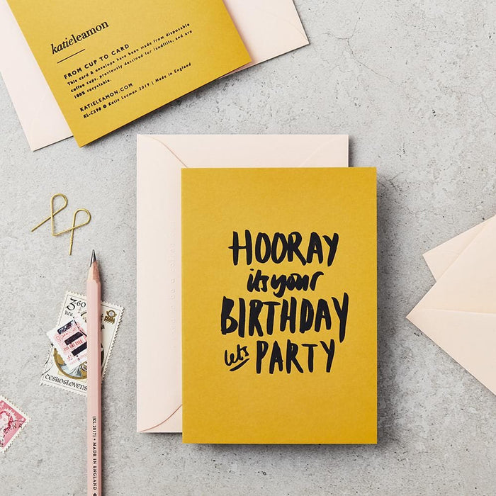 Katie Leamon Extract Let's Party Card