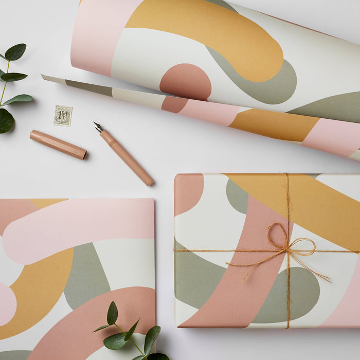 Katie Leamon Mallow Gift Wrapping Sheet