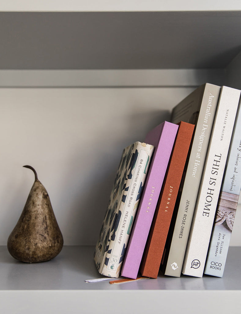 Bespoke Letterpress Linen Bound Journal in Olive