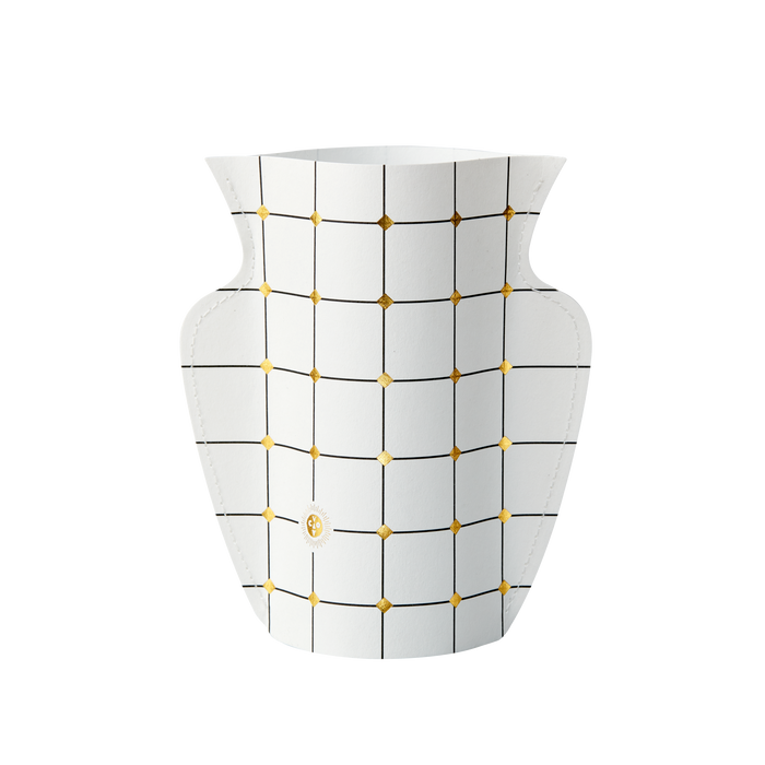 Octaevo Lido Mini Paper Vase in White