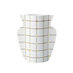 Octaevo Lido Mini Paper Vase in White