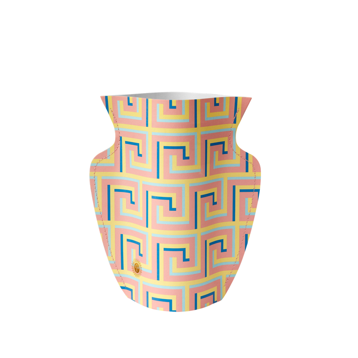 Octaevo Icarus Mini Paper Vase in Pink