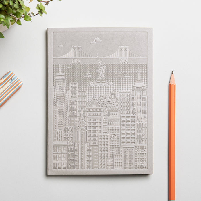 The City Works New York Notebook in Concrete