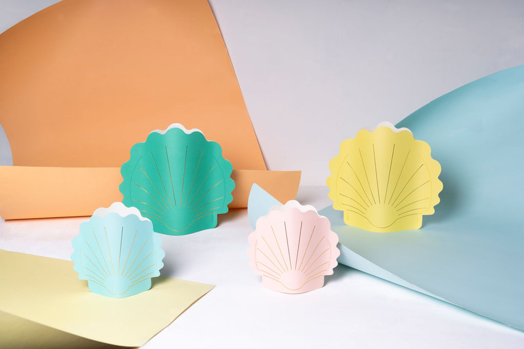 Octaevo Hera Mini Paper Vase in Pale Blue