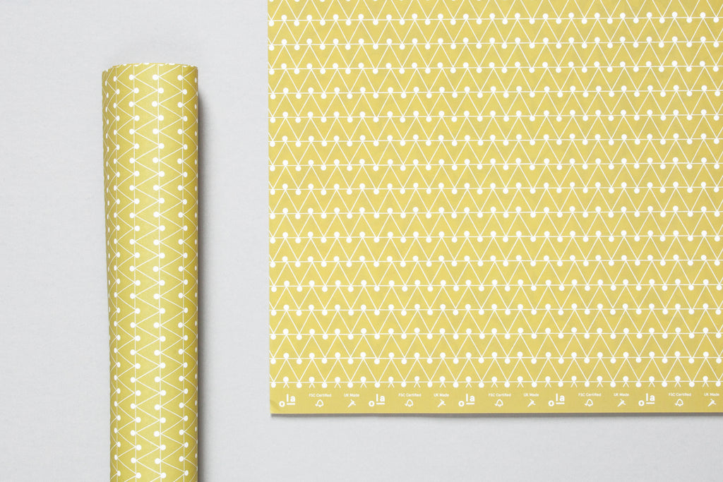 Ola Dash Print Patterned Papers in Leaf Green