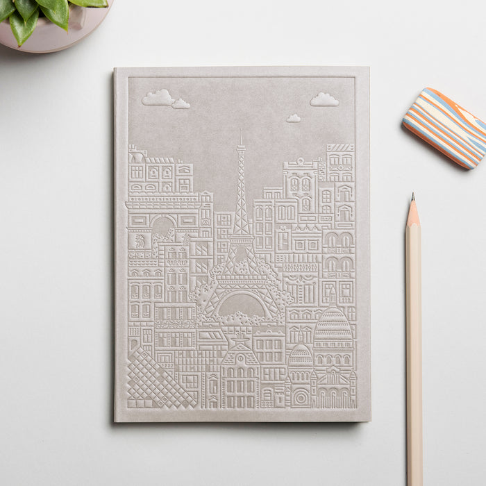 City Works Paris Notebook in Concrete