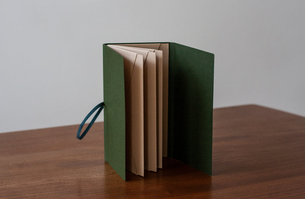 Poi Co. Origami Folder in Olive Green