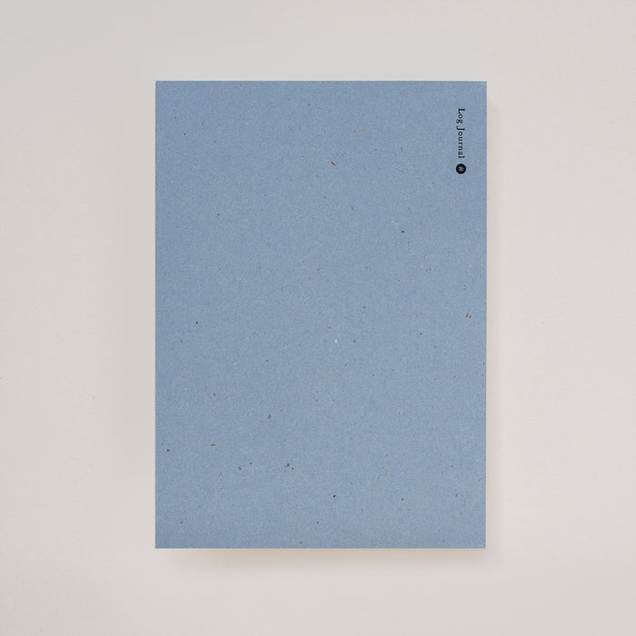 Poi Co. Log Journal in Azure Blue