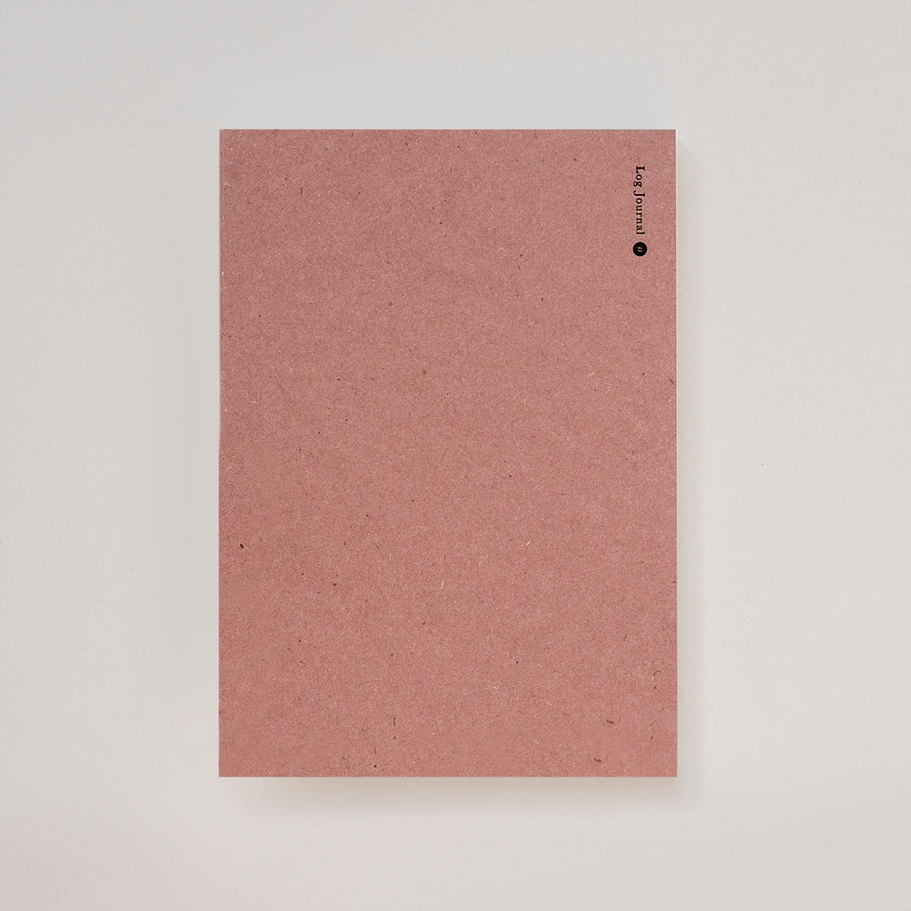 Poi Co. Log Journal in Desert Pink