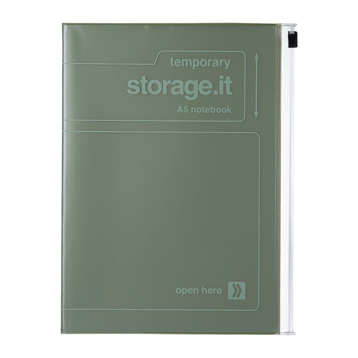 Mark's Storage.it A5 Notebook in Green