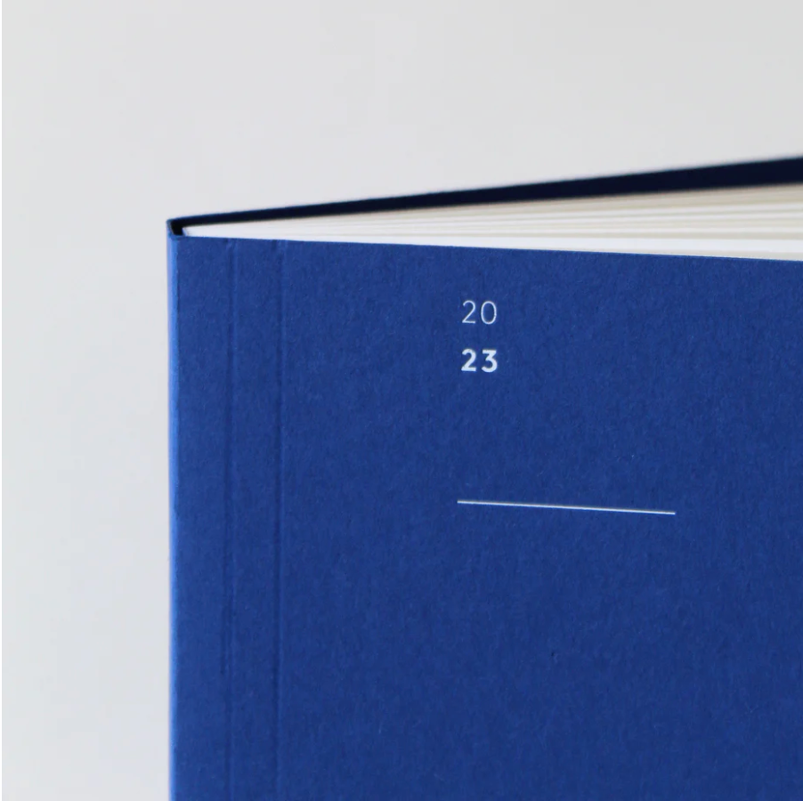 Mark+Fold 2023 Weekly Planner in Blue