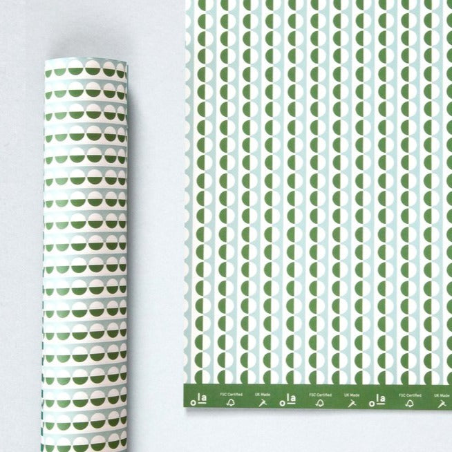 Limited Edition: Ola Sophie Print Patterned Papers in Blue & Green