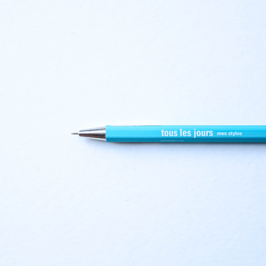 Mark's Tous les Jours Ballpoint Pen in Turquoise