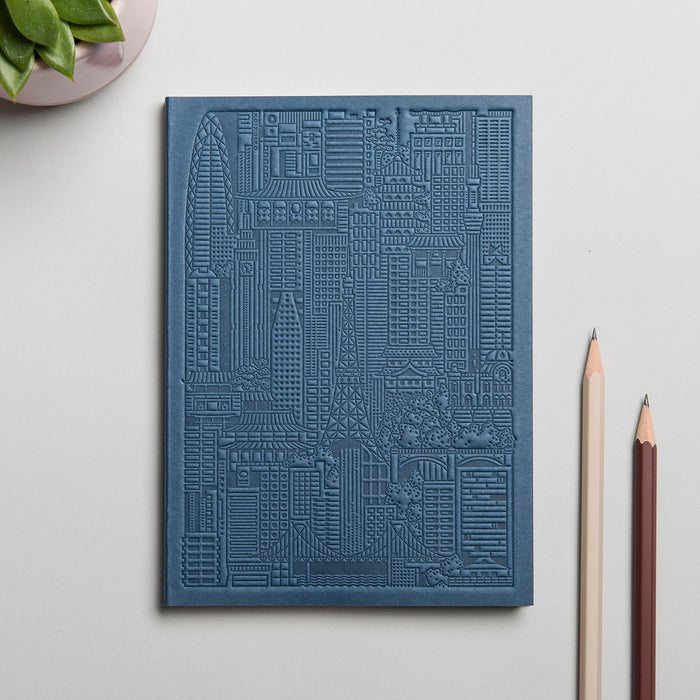 The City Works Tokyo Notebook in Blue