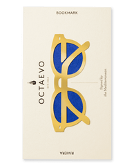Octaevo Riviera Metal Bookmark in Brass