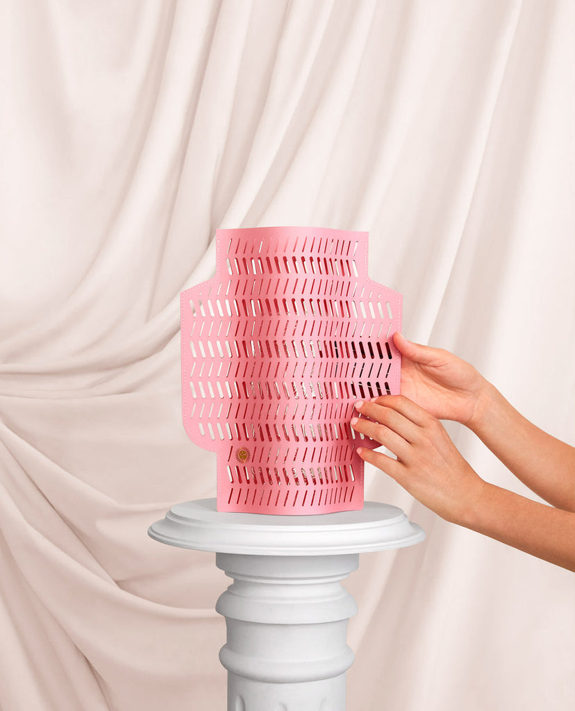 Octaevo Aurea Paper Vase in Pink