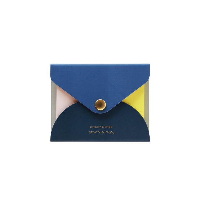 Yamana Colour Sticky Notes in Navy