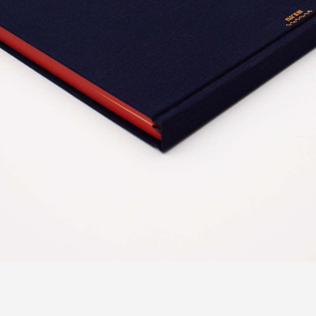 Yamama A5 Side Coloured Notebook in Navy