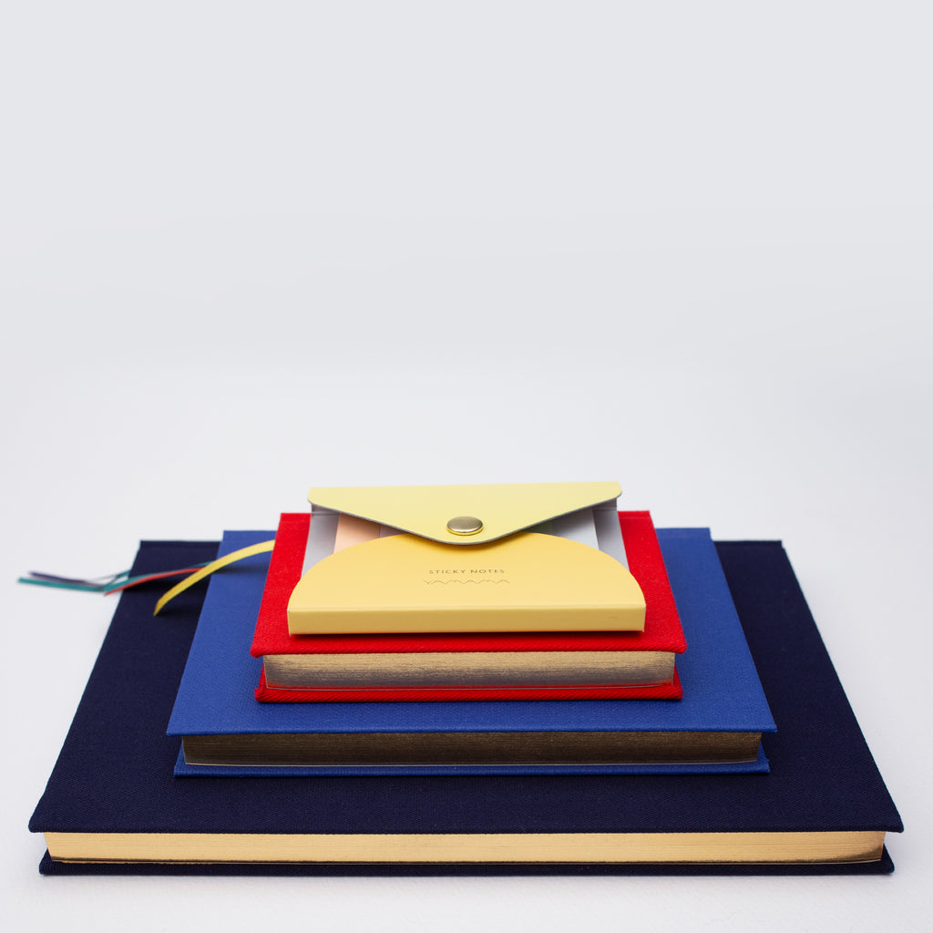 Yamama A5 Side Coloured Notebook in Navy